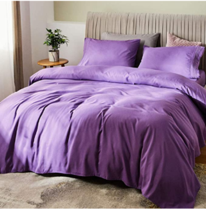 SONORO KATE Bed Sheet Set Bamboo Sheets Deep Pockets 16" Eco Friendly Wrinkle Free